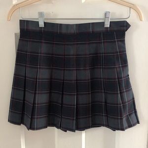 American Apparel Plaid Mini Skirt